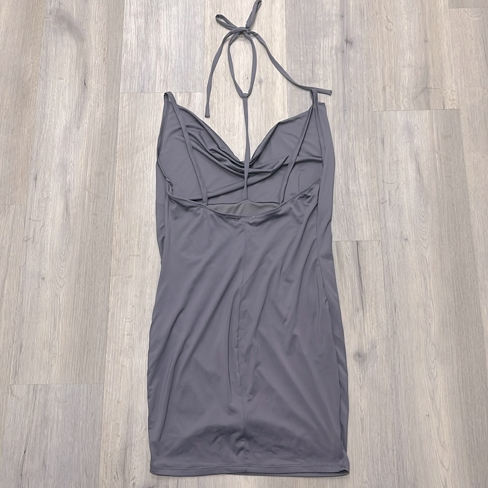 Cowl Neck Mini Dress - Picture 3 of 3